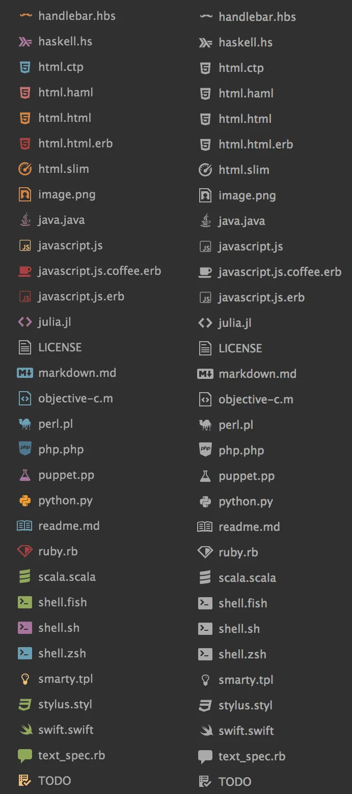 File Icons